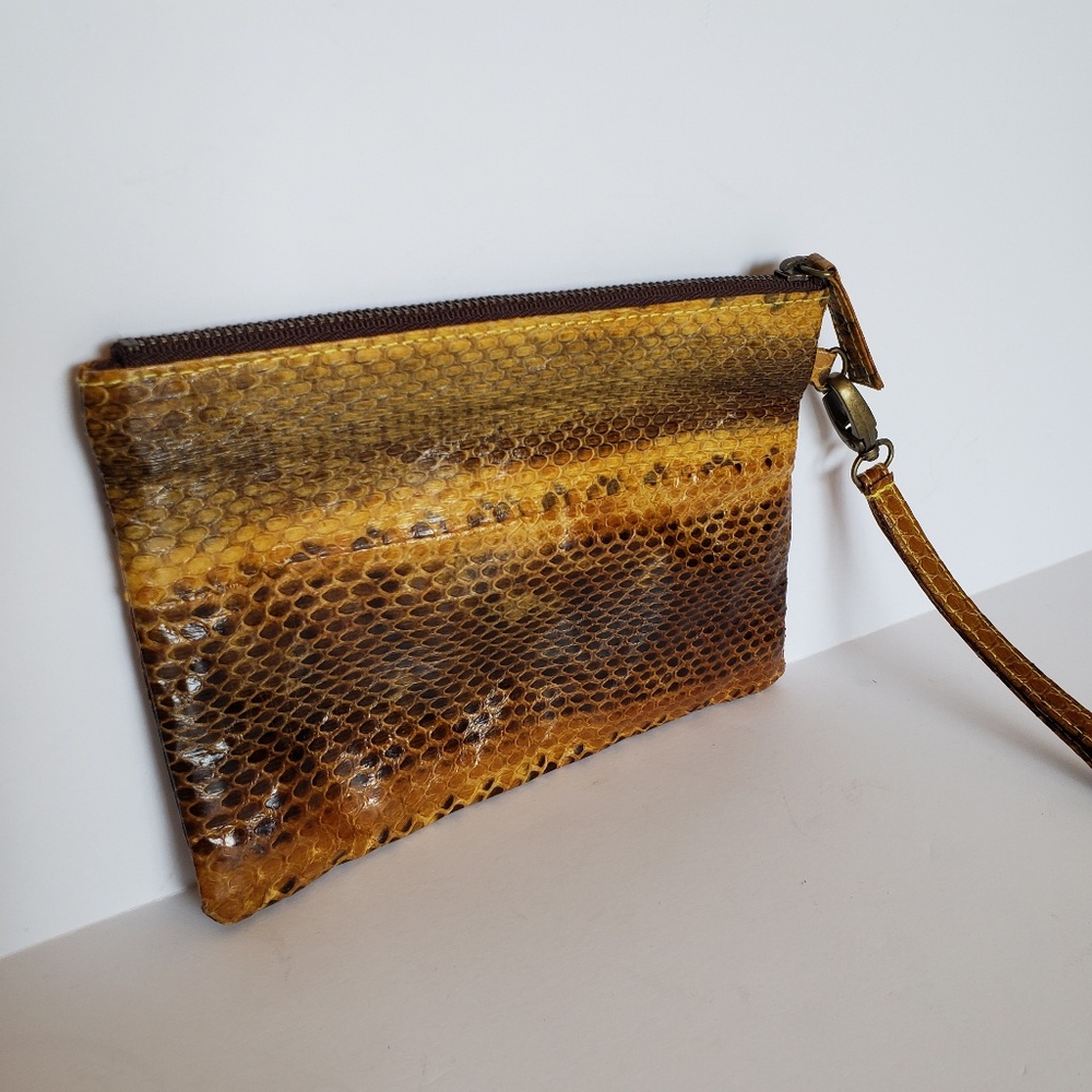BEIRN | Snakeskin wristlet / clutch